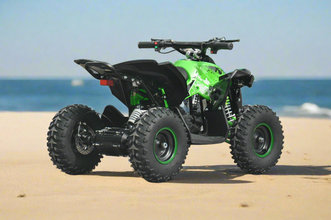 Neo Outlaw 1060W 36v Electric Brushless Shaft Driven Quad Bike In Green