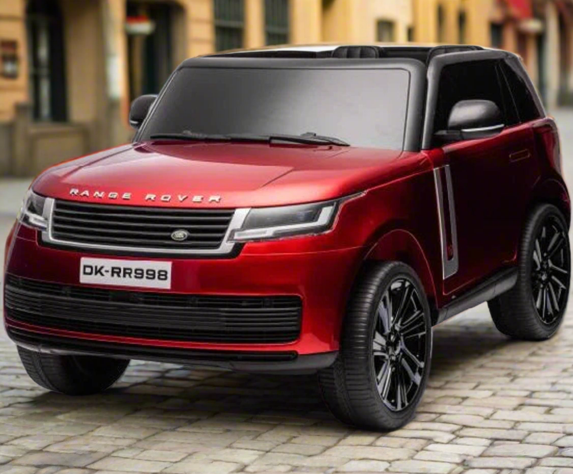 Range Rover HSE (DK-RR998) Kids 24V 2 Seater Ride On Car - Metallic Red with MP4 screen