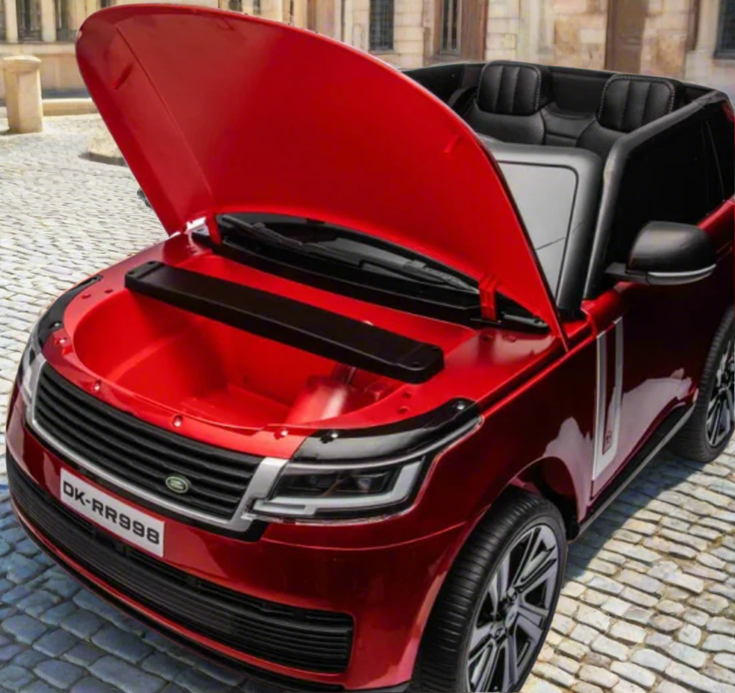 Range Rover HSE (DK-RR998) Kids 24V 2 Seater Ride On Car - Metallic Red with MP4 screen