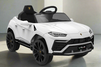 Licensed Lamborghini Urus Kids 12V Ride On Car Upgraded Version - White