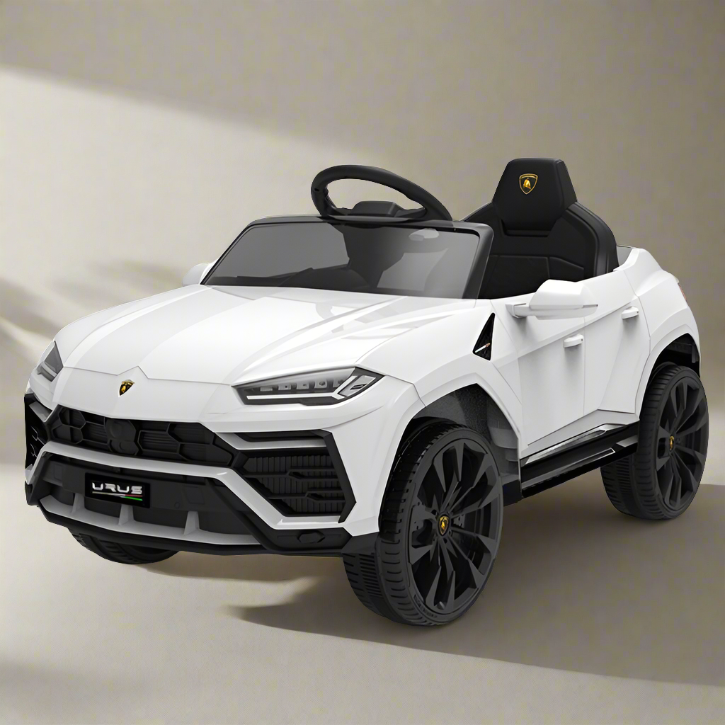 Licensed Lamborghini Urus Kids 12V Ride On Car Upgraded Version - White
