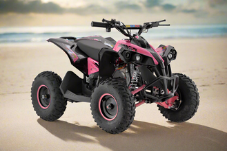 Neo Outlaw 1060W Brushless Shaft Driven Quad Bike In Pink