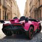 Licensed Lamborghini Veneno 2 Seater Kids 24V Ride On Car In Pink