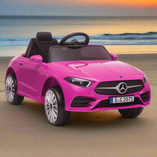 Kids Mercedes CLS Coupe Electric Ride-on Car 12v with Parent Remote - PINK