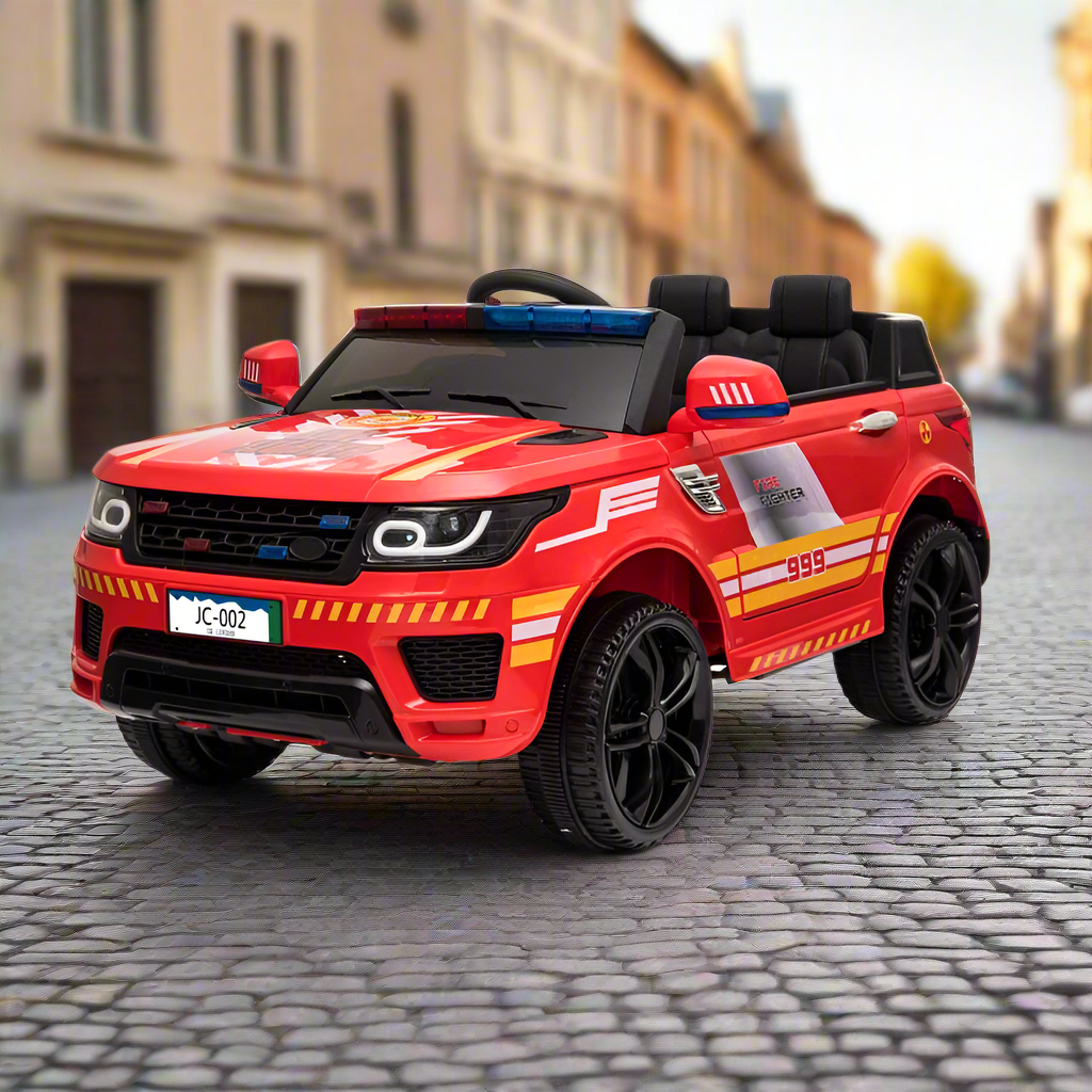 Range Rover Style SUV Kids Electric Fire Truck ride on car with parental control