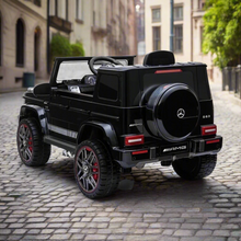 Licensed Mercedes G63 12v Optional High Door Kids Ride On Car Jeep-  Black