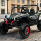 24V UTV-MX KIDS 2 SEATER ELECTRIC RIDE ON BUGGY - CAMO