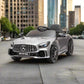 Licensed Mercedes GTR AMG 12v Ride On Car In Paint Silver