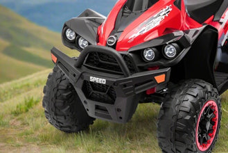 Predator ATV Kids 12V Ride On Quad Bike (UPGRADED) - RED