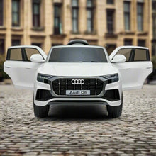 Audi Q8 S Line Kids 12V Licensed Ride on Car with parental control In White