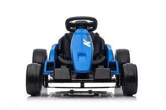 Top Driver Kart 24V Drift Electric Kids Ride on Go Kart - Blue