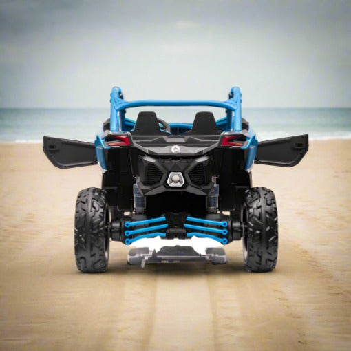 48V Can-AM RS 2 Seater Kids Ride on UTV, Licensed RS Version 15 - Blue