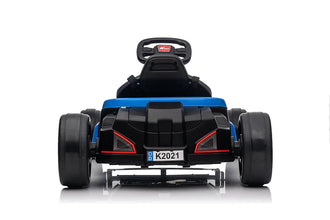 Top Driver Kart 24V Drift Electric Kids Ride on Go Kart - Blue