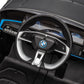 BMW i4 Licensed Kids 12V Electric Ride On Car with parental control In Black