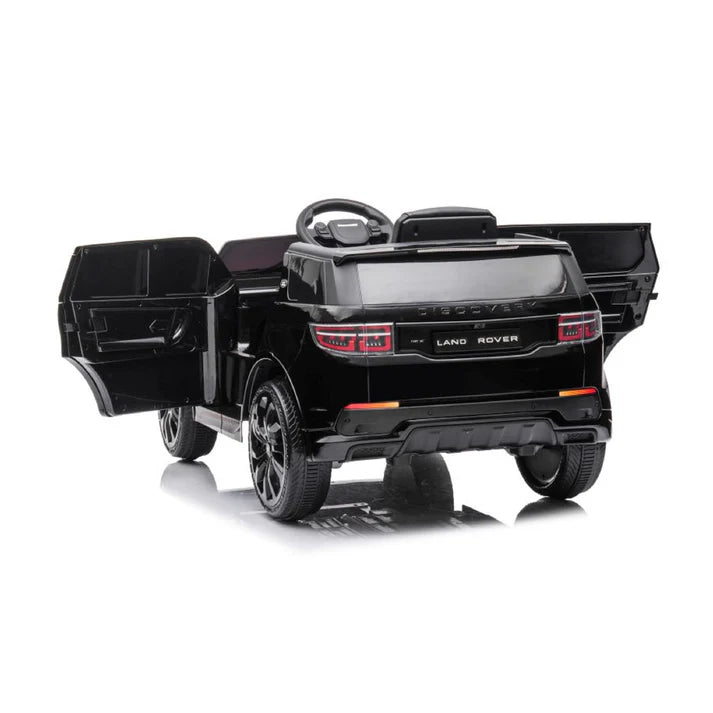 Licensed Range Discovery Sport 12v Kids Ride on Car - Metallic Black