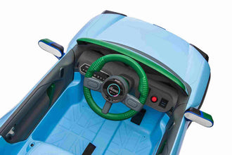 Mini Cooper Aceman 12v Kids Ride on Car With Remote - Blue