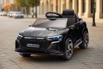 Audi SQ8 Ride on Car for Kids 12v with Remote - Black