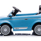 Fiat 500 12v Children Ride On Electric Car - Blue