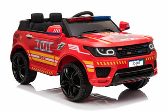 Range Rover Style SUV Kids Electric Fire Truck ride on car with parental control