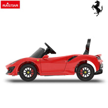 Licensed Ferrari 488 Pista Spider 12V Kids Ride on Car With Remote - Red