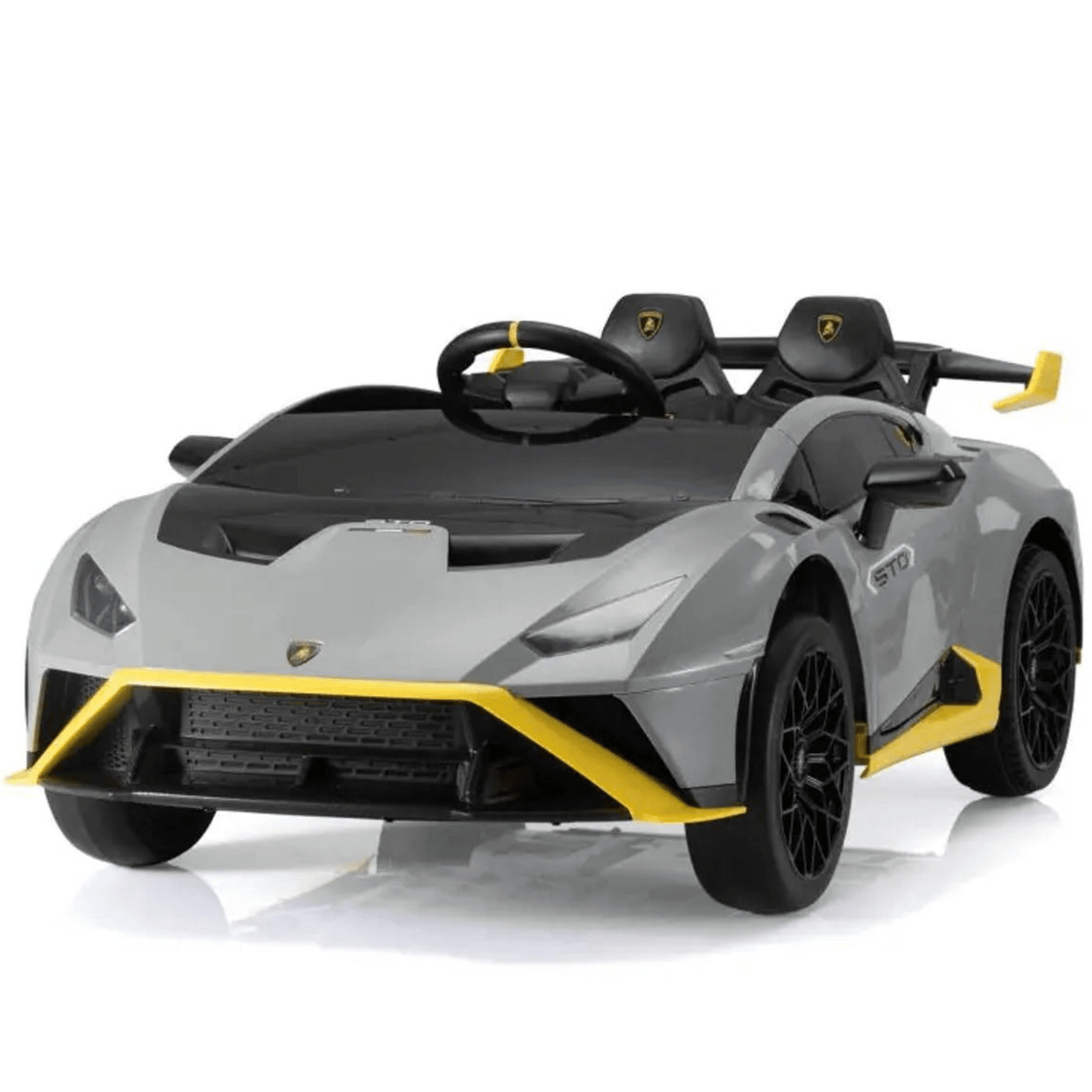 Lamborghini Huracan STO Drift 24V Children Ride on Car With a parental controller - Grey