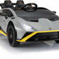 Lamborghini Huracan STO Drift 24V Children Ride on Car With a parental controller - Grey