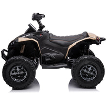 Can-Am Kids 24V Electric Ride On Quad Bike - Khaki