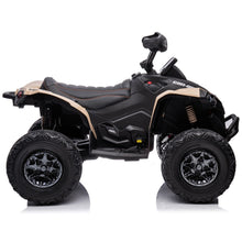 Can-Am Kids 24V Electric Ride On Quad Bike - Khaki