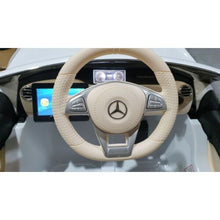 Licensed Maybach S650 Cabriolet 12V Kids Ride On Car With LCD MP4 Screen and parental controller  - White