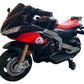 Aprilia RSV4 12V Ride On Kids Bike with Stabilisers - Red - Leather Seats EVA Wheels