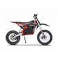Neo Outlaw 2000w Electric Dirtbike 60V Lithium Battery Powered In Red