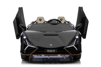 Lamborghini Sian 24V Kids Ride on Car 2 Seater with Remote & Drift Function - Black