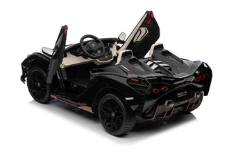 Lamborghini Sian 24V Kids Ride on Car 2 Seater with Remote & Drift Function - Black