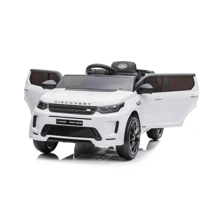 Licensed Range Discovery Sport 12v Kids Ride on Car - White