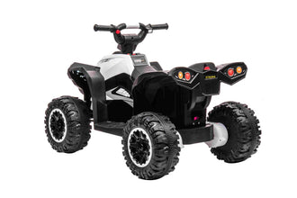 New 12V Kids Electric Ride on Quad ATV Renegade With Remote - White