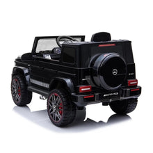 Licensed Mercedes G63 12v Optional High Door Kids Ride On Car Jeep-  Black