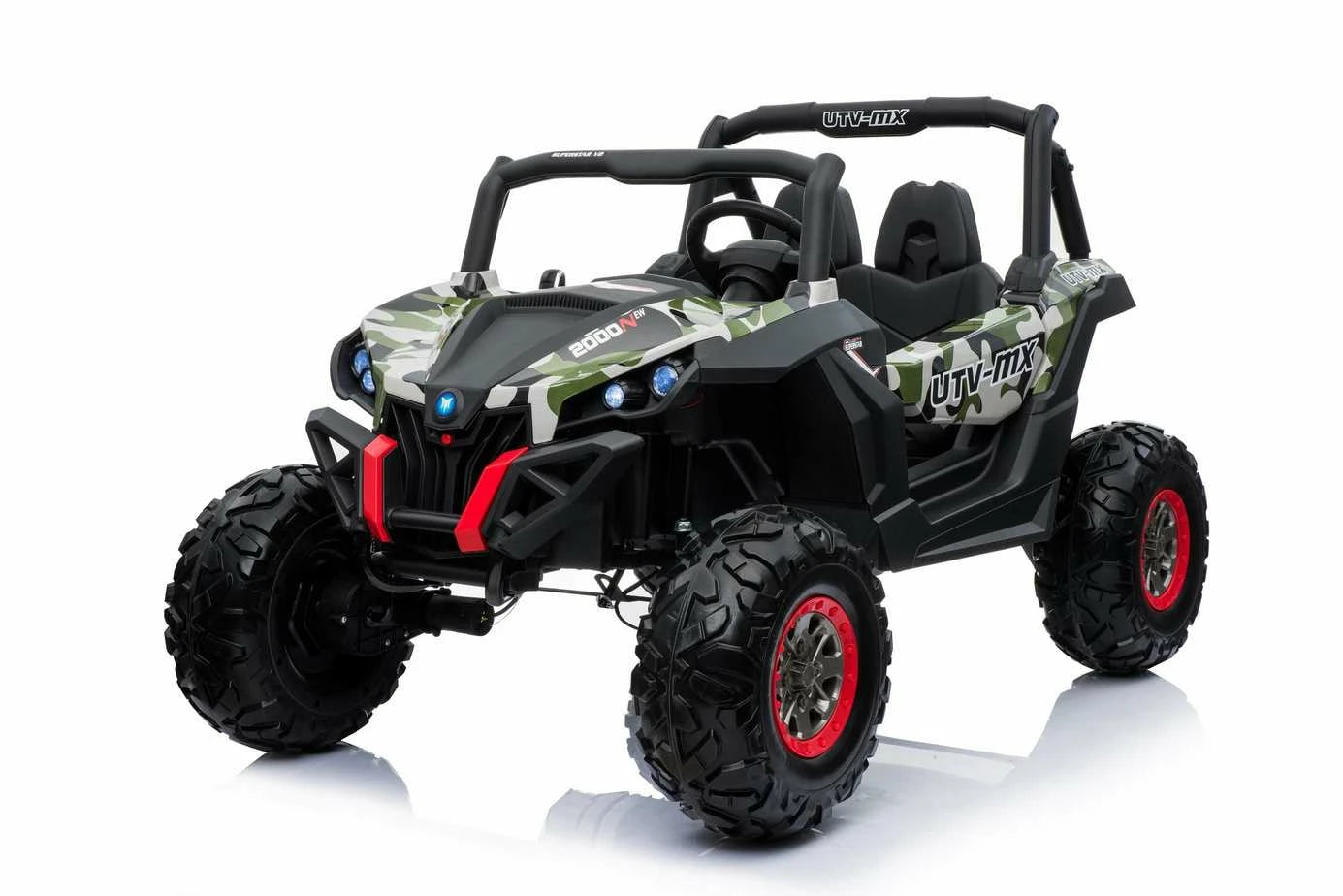 24V UTV-MX KIDS 2 SEATER ELECTRIC RIDE ON BUGGY - CAMO