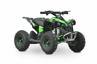 Neo Outlaw 1060W 36v Electric Brushless Shaft Driven Quad Bike In Green