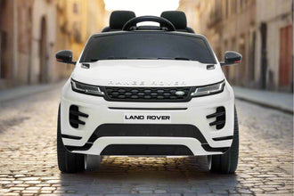 LICENSED RANGE ROVER EVOQUE KIDS 12V RIDE ON CAR WITH MP4 SCREEN  - WHITE