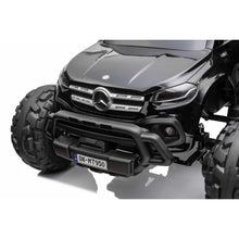 Mercedes X Class Monster Truck 4x4 24v Ride on Car With Parental Comtrol- Black