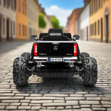 Mercedes X Class Monster Truck 4x4 24v Ride on Car With Parental Comtrol- Black