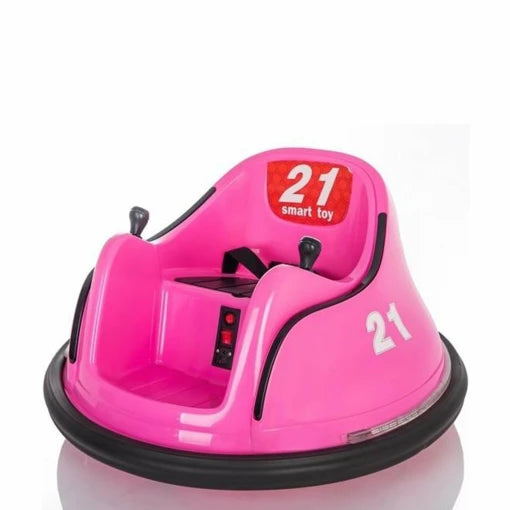 Waltzer 12V Kids Ride On Car With parental controller and self drive - Pink