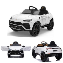 Licensed Lamborghini Urus Kids 12V Ride On Car Upgraded Version - White