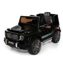 Kids Mercedes G63 G Wagon Electric Ride On Car With Parental Control in Black