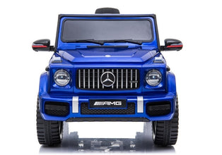 Licensed Mercedes G63  G wagon 12V Optional High Door Kids Ride On Car - Metallic Blue