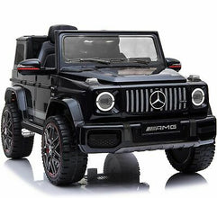 Kids Mercedes G63 G Wagon Electric Ride On Car With Parental Control in Black