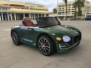 Licensed Bentley EXP12 Kids 12V kids Ride On Car In Green with parental control and self drive