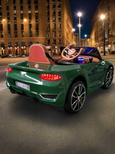 Licensed Bentley EXP12 Kids 12V kids Ride On Car In Green with parental control and self drive