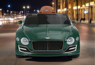 Licensed Bentley EXP12 Kids 12V kids Ride On Car In Green with parental control and self drive