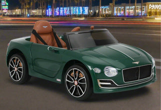 Licensed Bentley EXP12 Kids 12V kids Ride On Car In Green with parental control and self drive